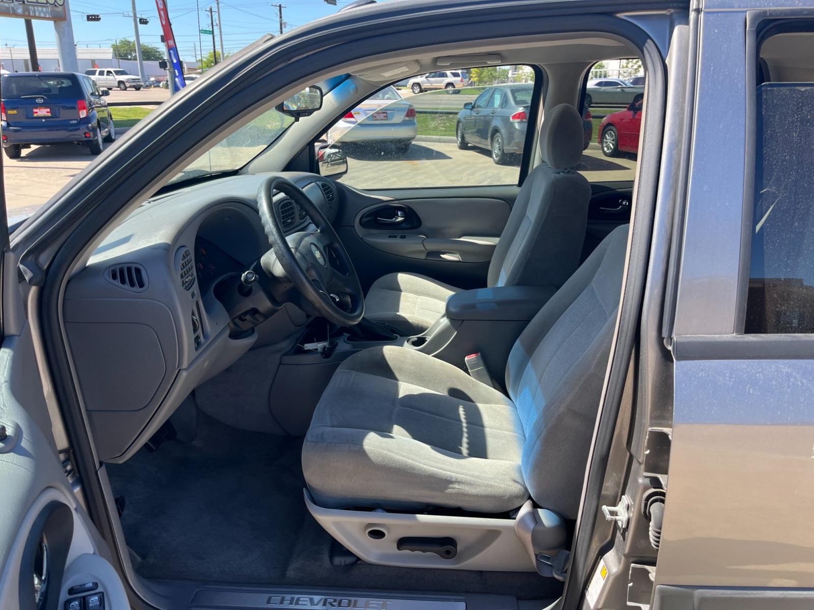 2005 GRAY /gray Chevrolet TrailBlazer LS 2WD (1GNDS13S052) with an 4.2L L6 DOHC 24V engine, 4-Speed Automatic Overdrive transmission, located at 14700 Tomball Parkway 249, Houston, TX, 77086, (281) 444-2200, 29.928619, -95.504074 - Photo #8